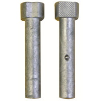 Ulmia Alu-Rundbankhaken (Paar) mit Kugel gallery